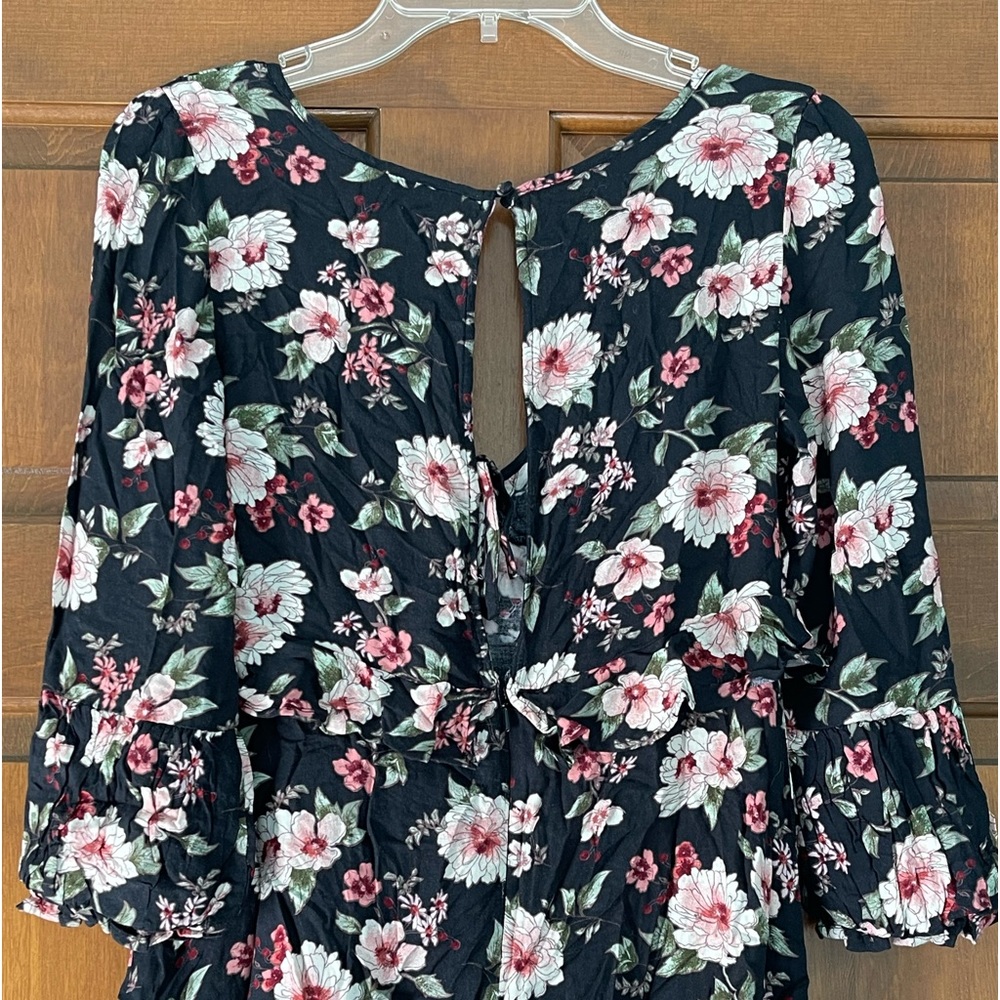 Floral Mini Dress NWT Size XS - Picture 2 of 14